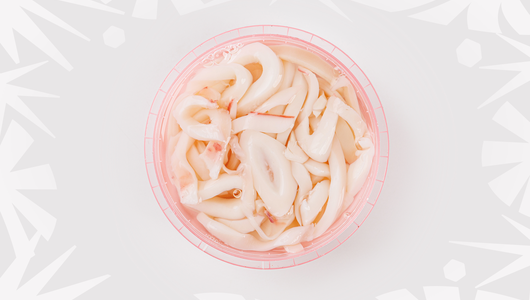 Кальмар кусочки в солевой заливке, 200 г