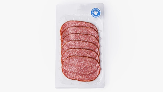 Колбаса "Правильная форма" в/к нарезка 120г Колбаса "Правильная форма" в/к нарезка 120г