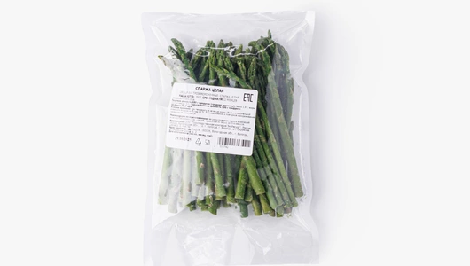 Спаржа, быстрозамороженная