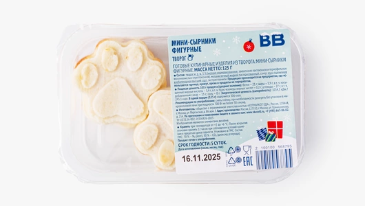 Мини сырники фигурные