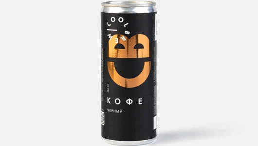 Кофе черный в банке, кафе