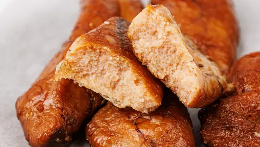 Икра минтая горячего копчения, 100 г