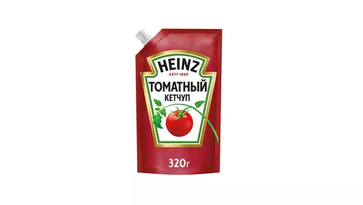 Кетчуп Heinz Томатный дой-пак 320 г