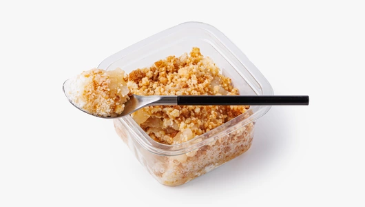 Десерт "Яблочный штрейзель"