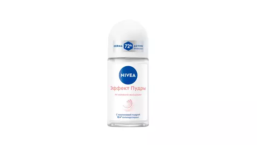 Дезодорант-антиперспирант женский шариковый Nivea Эффект Пудры 50&nbsp;мл