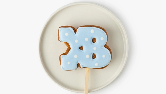 Пряник на&nbsp;палочке "Пасхальный", 1шт.