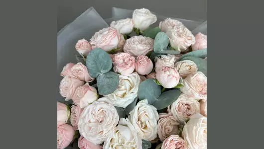 Пионовидная кустовая Роза (15шт) FMART by flowwow