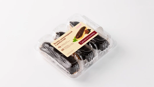 Эклер шоколадный с рикоттой