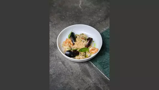 Ризотто с морепродуктами