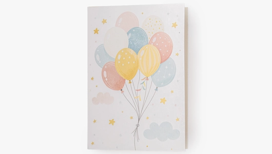 Открытка мини "С Праздником"