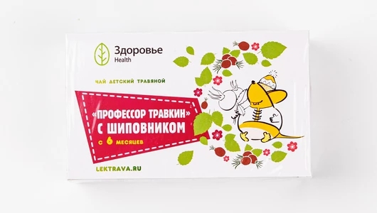 Чай детский травяной с шиповником