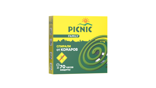 Спирали от комаров Picnic Family 10 шт