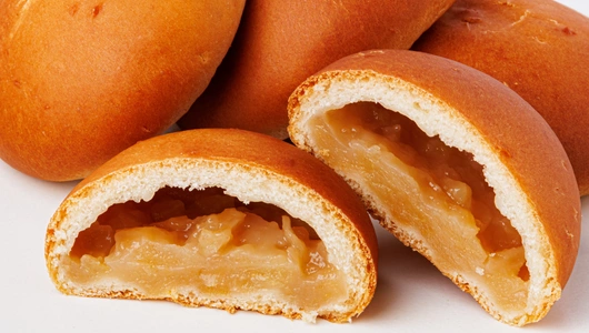 Пирожки постные с&nbsp;яблоками, 4 шт