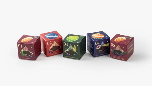 Адвент-календарь чая в пирамидках "Новогодний"