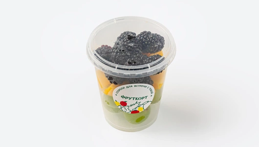 Фруктовый микс (виноград, манго, ежевика), 250 г