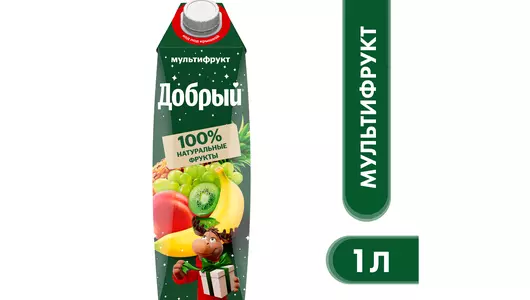 Нектар Добрый Мультифрукт 1 л