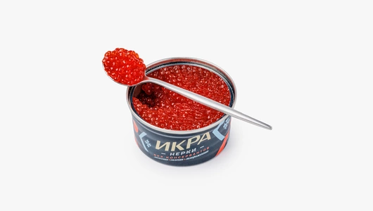 Икра нерки лососевая "Укинский Лиман" зам., 125 г