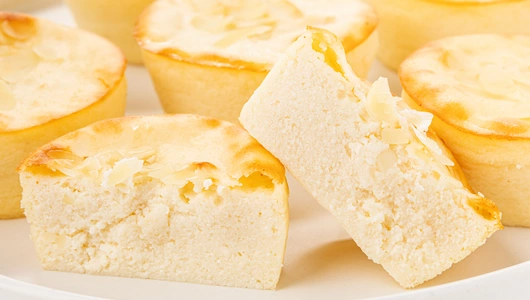 Сырники творожные с&nbsp;маскарпоне на&nbsp;миндальной муке, зам.