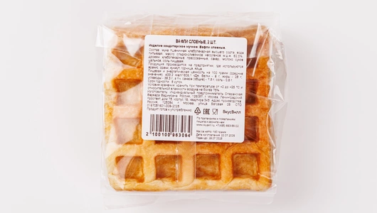 Вафли слоеные, 2 шт. Вафли слоеные, 2 шт.