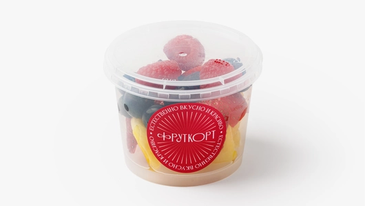 Фруктовый микс (ананас, клубника, голубика, малина), 150 г