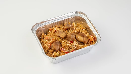 Жареный рис с&nbsp;курицей