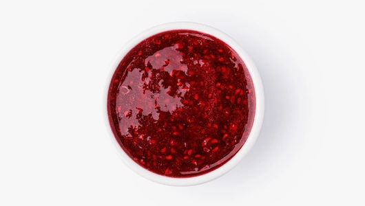 Малина протертая с сахаром