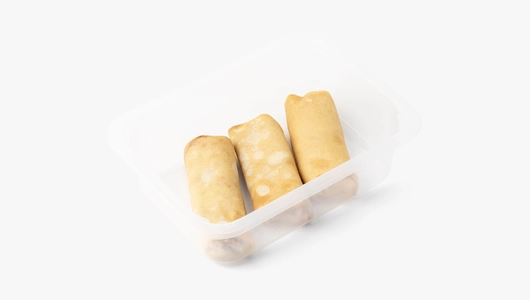 Блины с&nbsp;фисташковым кремом и&nbsp;малиной (3 шт)