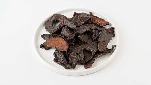 Цукаты на сиропе топинамбура из айвы в шоколаде