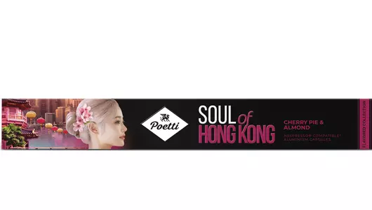 Кофе в&nbsp;капсулах Poetti Soul of Hong Kong с&nbsp;ароматом вишни 10 шт