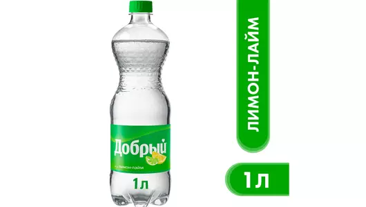 Напиток газированный Добрый Лимон-лайм 1 л