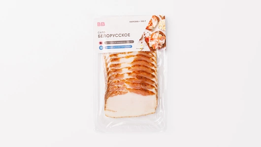 Сало «Белорусское», нарезка