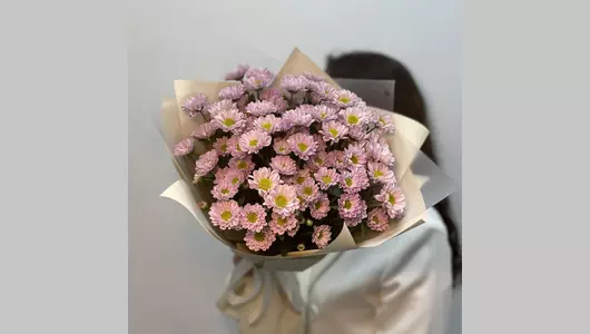 Нежный букет розовых сантини "Милая" FMART by flowwow