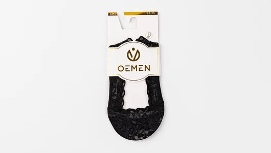 Следки (ажурные) женские черные, размер 23-25 Следки (ажурные) женские черные, размер 23-25