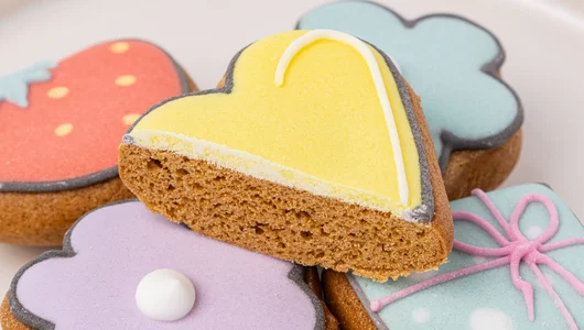 Пряники-мини имбирные "Любимым дамам" (1 уп.)