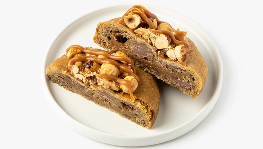 Печенье-кукис "Карамель-фундук"