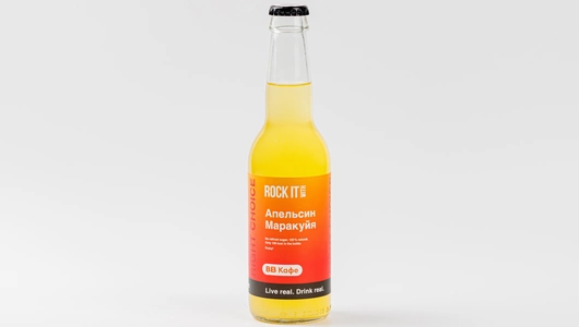 Напиток газированный "Апельсин-Маракуйя", кафе