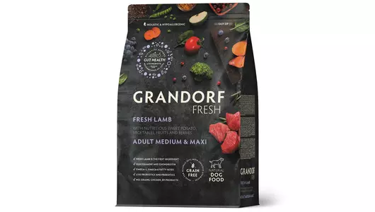GRANDORF Fresh Med&Maxi Adult Lamb&Potato Корм сух.ягненок,батат д/собак сред/круп.пор.3кг