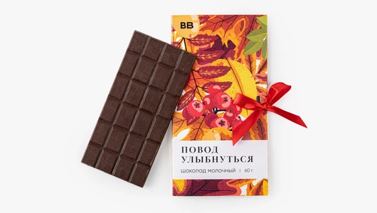 Шоколад молочный "Повод улыбнуться"
