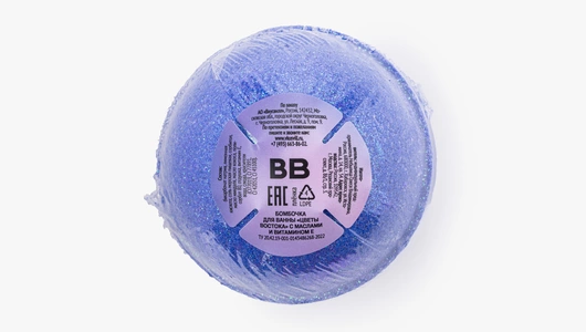 Бомбочка для&nbsp;ванны "Цветы востока" с&nbsp;маслами и&nbsp;витамином Е