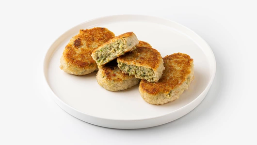 Котлеты рыбные из тунца со шпинатом зам., 300 г
