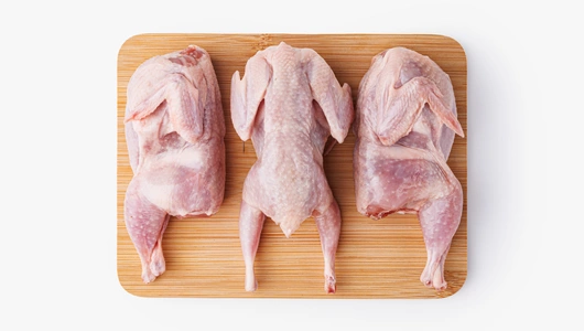 Тушка перепелов, замороженная