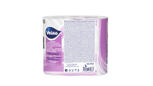 Бумага туалетная Veiro Elite Extra 4-слойная 4 рулона Бумага туалетная Veiro Elite Extra 4-слойная 4 рулона