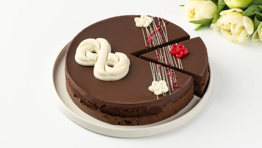 Торт "Трюфельный подарок" постный