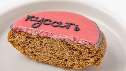 Пряник - мини имбирный "Послание", кафе