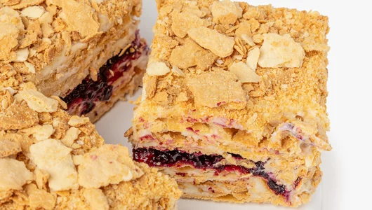 Торт "Стёпушка" со смородиной из&nbsp;рубленого теста