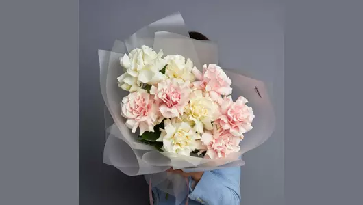 Французские розы, 9 шт FMART by flowwow