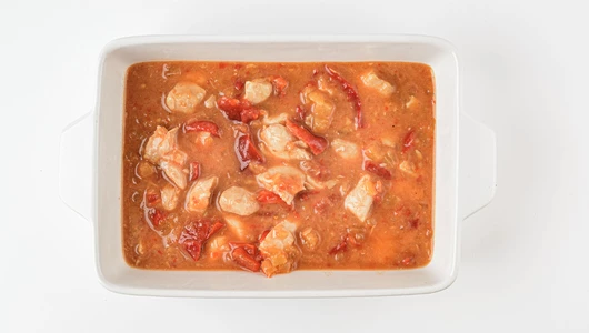 Филе куриное с ананасами су-вид