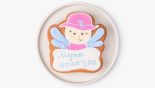 Пряник имбирный "Хиты Чуковского", 1 шт.