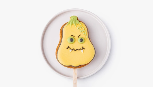 Пряник имбирный "Монстрики" на палочке, 1 шт.