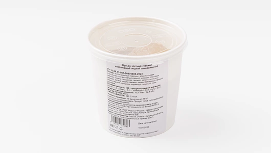 Бульон костный говяжий, замороженный, 450 г